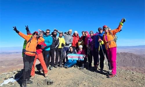 صعود به قله ترقست از مسیر کهنه تلخ