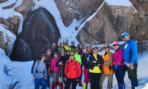 پیمایش تا آبشار روستای رودخانه (جلگه رخ تربت حیدریه)